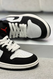 کتونی air jordan1 مشکی نقره ای