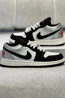 کتونی air jordan1 مشکی نقره ای