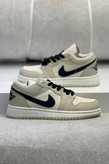 کتونی air jordan1 آبی کراس