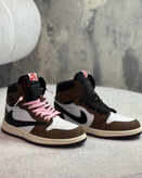 کتونی Air jordan x travis موکا