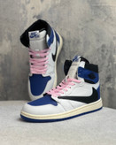 کتونی Air jordan x Travis آبی سفید