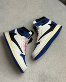 کتونی Air jordan x Travis آبی سفید