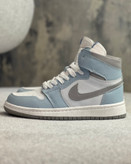کتونی Air jordan1 high آبی طوسی